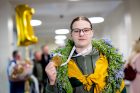 Pasaulio bokso čempionės G. Stonkutės sutiktuvės Vilniaus oro uoste Pasaulio bokso čempionės G. Stonkutės sutiktuvės Vilniaus oro uoste