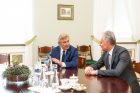 G. Nausėdos ir V. Pranckiečio susitikimas G. Nausėdos ir V. Pranckiečio susitikimas