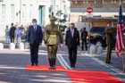 JAV kariuomenės sekretoriaus sutikimo ceremonija JAV kariuomenės sekretoriaus sutikimo ceremonija