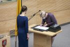 Naujos Vyriausybės priesaika Seime Naujos Vyriausybės priesaika Seime