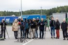 Spaudos konferencija dėl įsigaliojusių ribojimų rusams Spaudos konferencija dėl įsigaliojusių ribojimų rusams