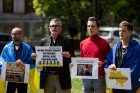 Protestas prie Rusijos ambasados dėl Ukrainoje grobiamų vaikų Protestas prie Rusijos ambasados dėl Ukrainoje grobiamų vaikų