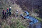 Į upę ties Grigiškėmis įlėkė automobilis Į upę ties Grigiškėmis įlėkė automobilis
