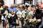 Rašytojo L. Jakimavičiaus laidotuvės Rašytojo L. Jakimavičiaus laidotuvės