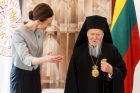 Seimo pirmininkė susitiko su Konstantinopolio patriarchu Baltramiejumi I