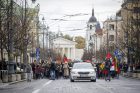 A. Astrauskaitės mitingas prieš pandemijos valdymą Vilniuje A. Astrauskaitės mitingas prieš pandemijos valdymą Vilniuje