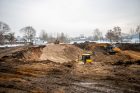 Šančiuose pajudėjo dangoraižių statybos Šančiuose pajudėjo dangoraižių statybos