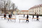 Vilniuje – šokio grupės „Spokšok“ akcija už moterų teises Vilniuje – šokio grupės „Spokšok“ akcija už moterų teises