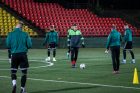 Lietuvos vyrų futbolo rinktinės treniruotė Lietuvos vyrų futbolo rinktinės treniruotė