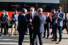 J. Narkevičiaus, A. Adamczyko ir V. Matijošaičio susitikimas Kaune J. Narkevičiaus, A. Adamczyko ir V. Matijošaičio susitikimas Kaune