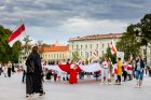 Orumo žygis nuo Katedros aikštės iki Baltarusijos ambasados Orumo žygis nuo Katedros aikštės iki Baltarusijos ambasados