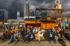 Emocingas krepšinio rungtynių stebėjimas fanų zonoje Emocingas krepšinio rungtynių stebėjimas fanų zonoje