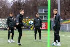 Lietuvos vyrų futbolo rinktinės treniruotė prieš dvikovą su Serbijos rinktine Lietuvos vyrų futbolo rinktinės treniruotė prieš dvikovą su Serbijos rinktine