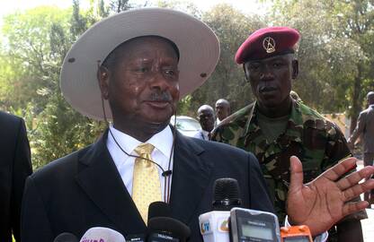 Ugandos prezidentas Yoweri Museveni