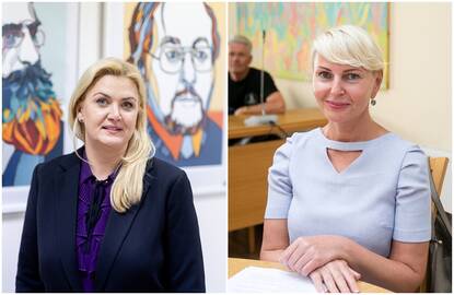 Vaida Pituškienė ( kairėje) , Lina Rimkienė.