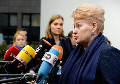 Prezidentė D. Grybauskaitė