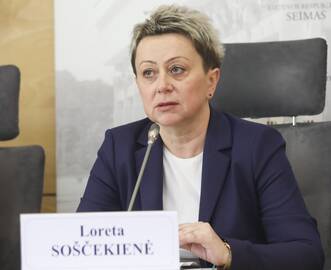 LTPF pirmininkė Loreta Soščekienė