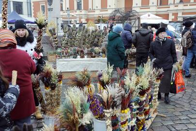 Tradicija: kaip įprastai, Kaziuko mugėje bus galima pamatyti pavasariškų akcentų – įvairiaspalvių verbų