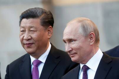 Xi Jinpingas ir Vladimiras Putinas