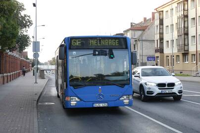 Nugalėjo: greičiausiai numatytu maršrutu atvyko autobusas.