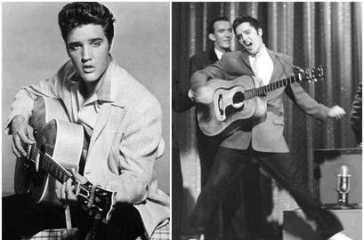 1956 metais rokenrolo karalius Elvis Presley (Elvis Preslis) pirmą kartą pasirodė Ed Sullivan (Edo Salivano) laidoje.