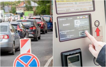 Nauda: P.Keras tikina, kad, įsigaliojus naujai mokėjimo už parkavimą tvarkai, miesto centre bus daugiau tvarkos.