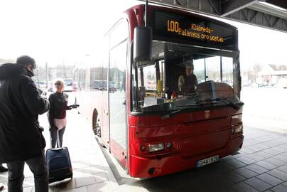 Pradėtas organizuoti maršrutas "Klaipėda–Palangos oro uostas" populiarus tarp keleivių.