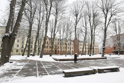 Laukimas: viliamasi, kad pagaliau bus atrastas visiems priimtinas sprendimas ir miesto centre esanti aikštė atgims.