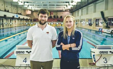 Paulius Andrijauskas ir Rūta Meilutytė