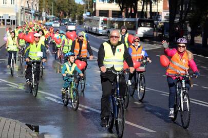 Šiais metais dviračių pedalus vieningai mynė kaip niekada gausus būrys entuziastų.