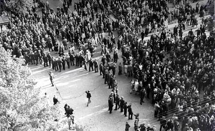 Jaunimo protesto mitingas Kaune