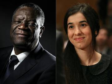 Denisas Mukwege ir Nadia Murad