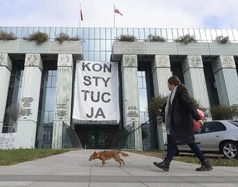 Protestas prieš teismų reformą