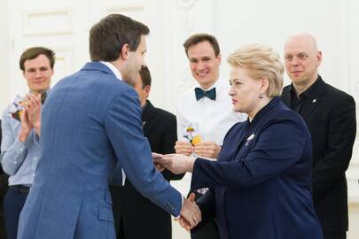 Andrius Tapinas ir Dalia Grybauskaitė