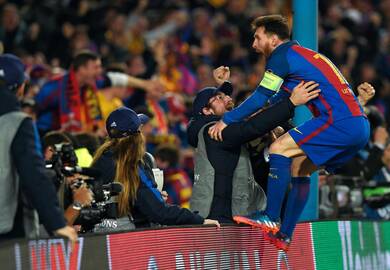 "Barcelona" net 6:1 įveikė "Paris Saint Germain" futbolininkus