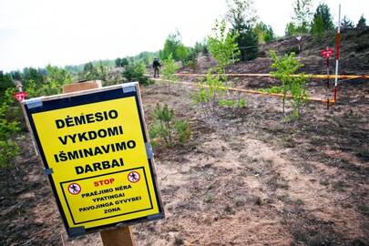 Kariuomenė per 11 metų sunaikino beveik 50 tūkst. sprogmenų