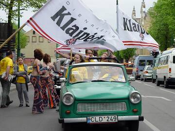 Jubiliejus: 70 metų uostamiestyje leidžiamas dienraštis "Klaipėda".