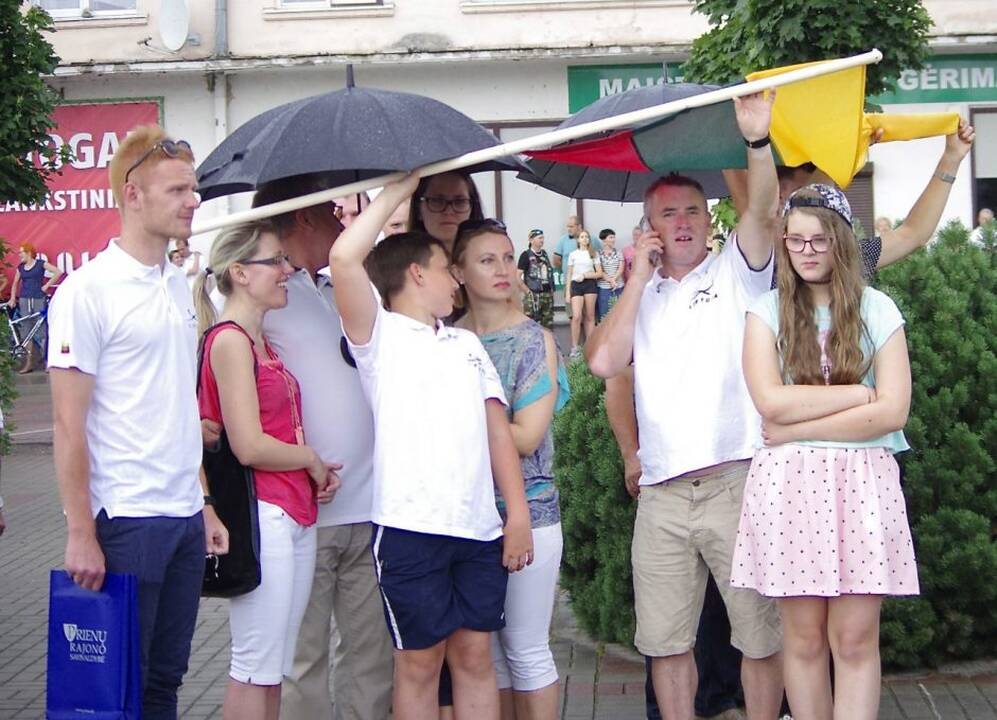 Pasaulio sklandymo čempionato atidarymas Prienuose