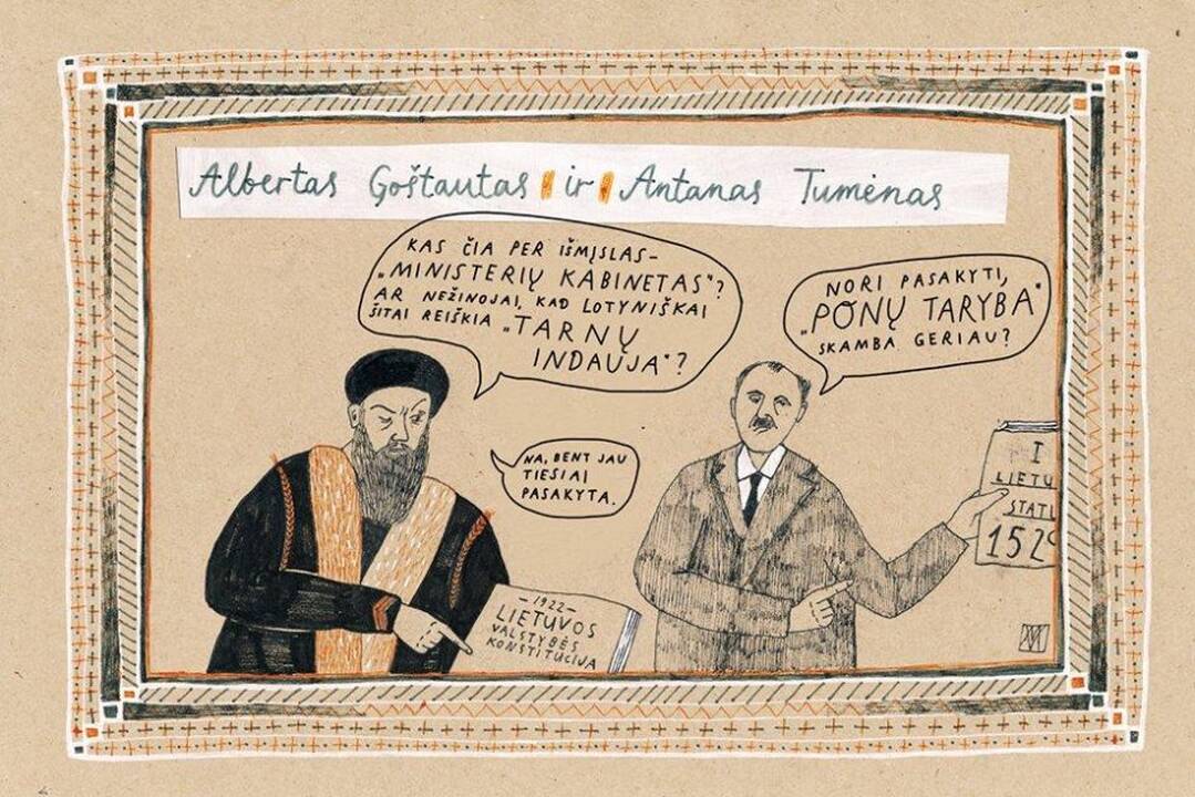 Vilniečių komiksuose – istorinių asmenybių susitikimai
