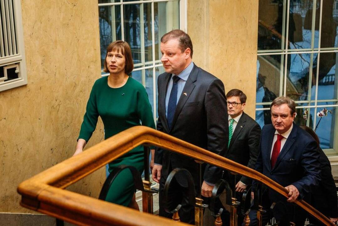 S. Skvernelis susitiko su Estijos prezidente