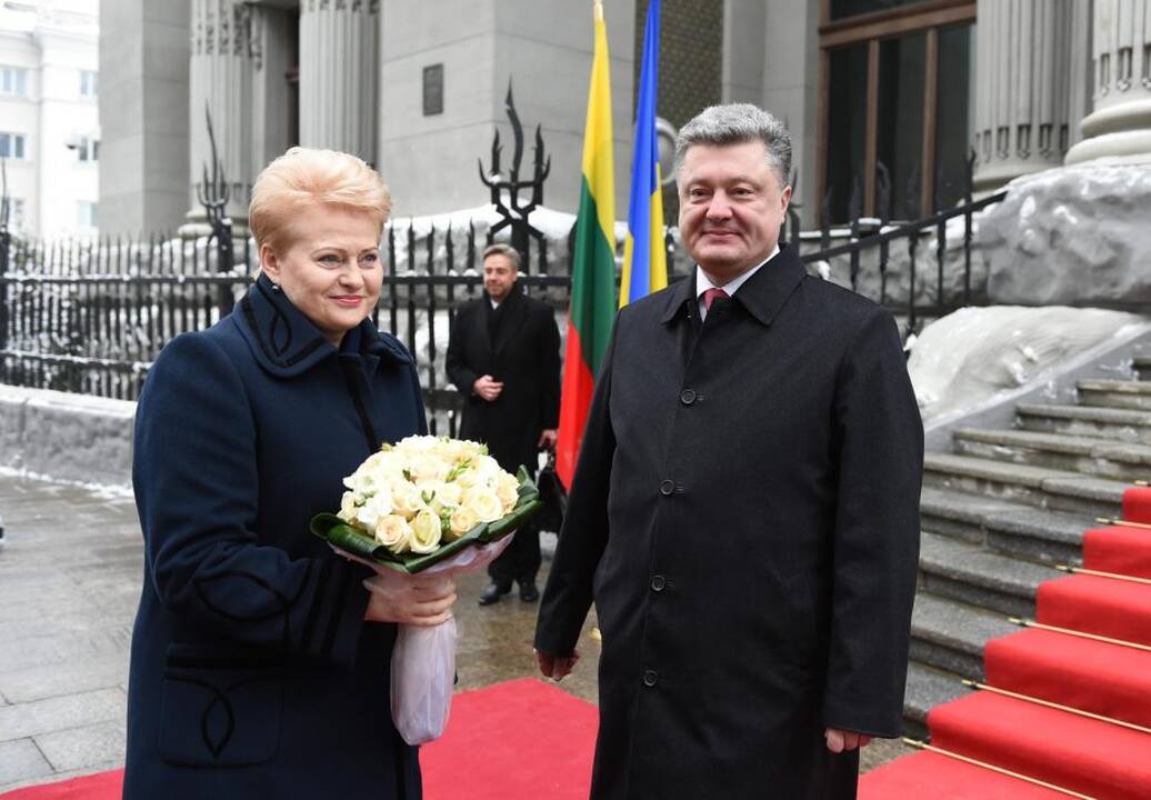 D. Grybauskaitė Ukrainoje