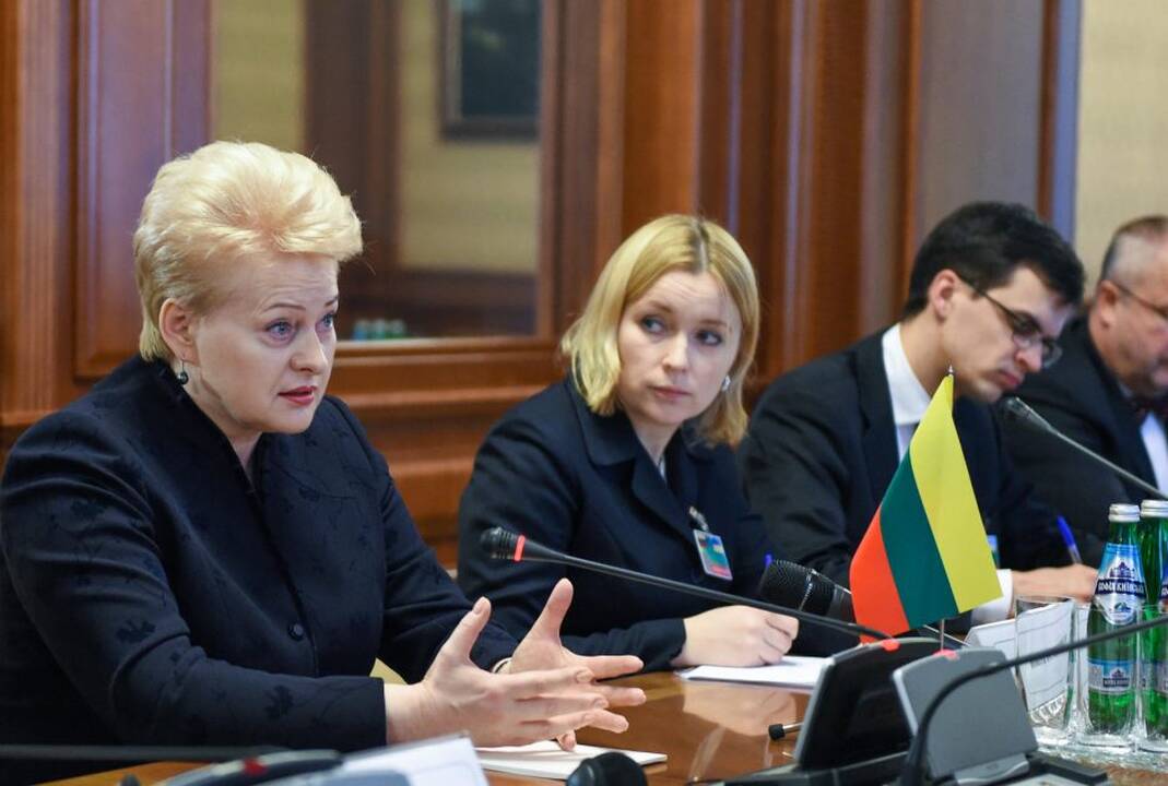 D. Grybauskaitė Ukrainoje