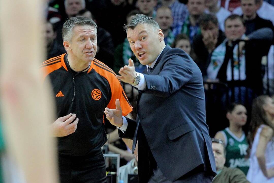 Eurolygoje Kauno „Žalgiris“ skaudžiai pralaimėjo Maskvos CSKA.