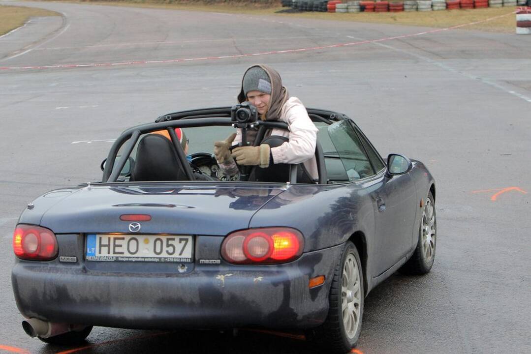 Kačerginėje, Nemuno žiedo lenktynių trasoje vyko bėgimas „Pagauk Valentiną“.