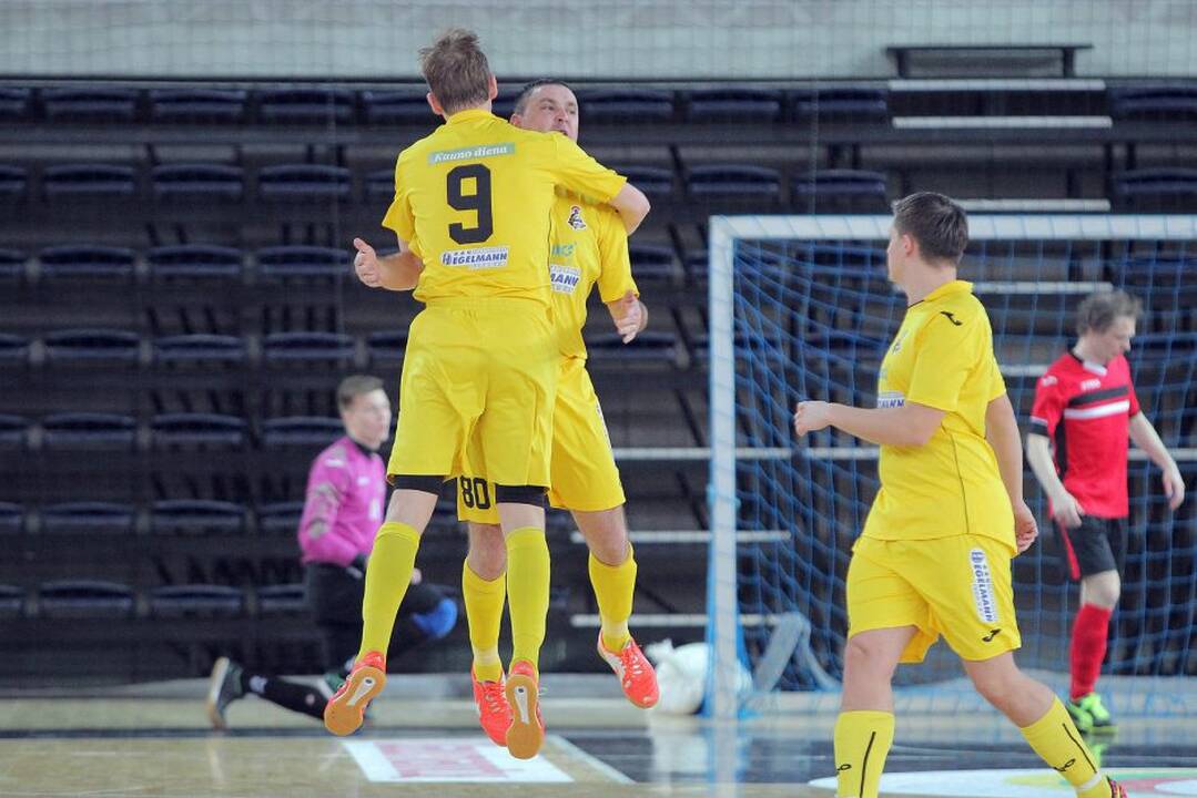 Lietuvos salės futbolo taurę laimėjo klaipėdiečiai.
