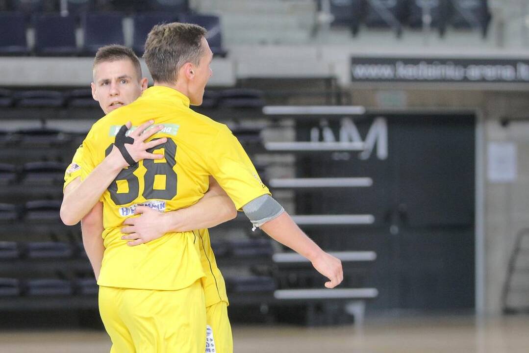 Lietuvos salės futbolo taurę laimėjo klaipėdiečiai.