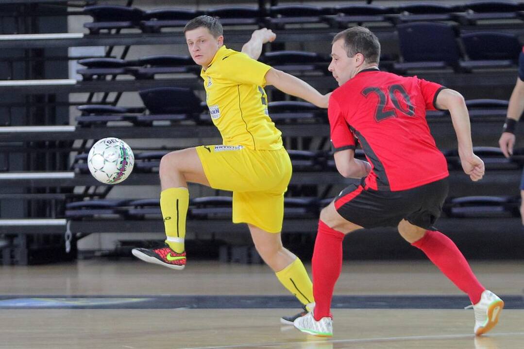 Lietuvos salės futbolo taurę laimėjo klaipėdiečiai.