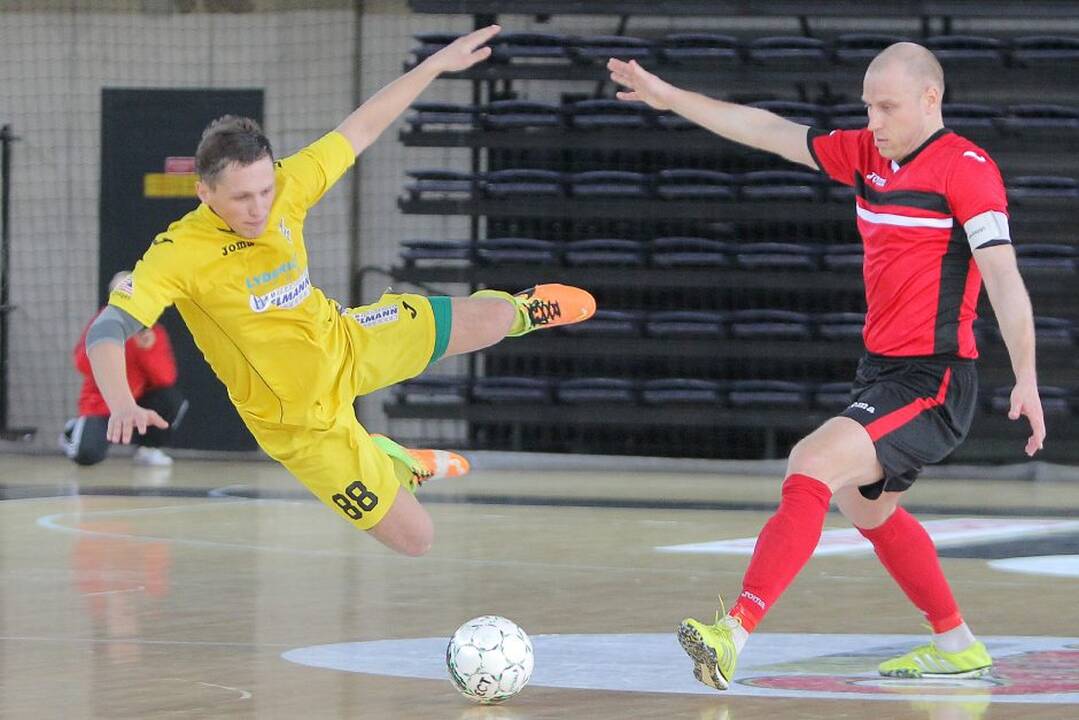 Lietuvos salės futbolo taurę laimėjo klaipėdiečiai.