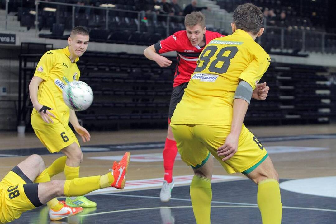 Lietuvos salės futbolo taurę laimėjo klaipėdiečiai.