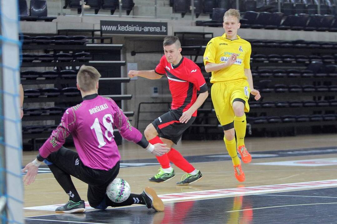 Lietuvos salės futbolo taurę laimėjo klaipėdiečiai.